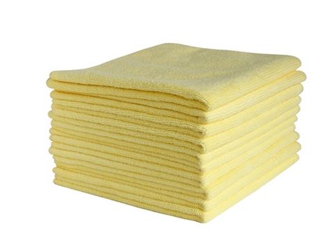 Microfibre Cloth Yellow Pkt/10