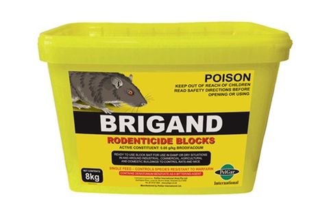 Brigand Rodent Blocks 2kg