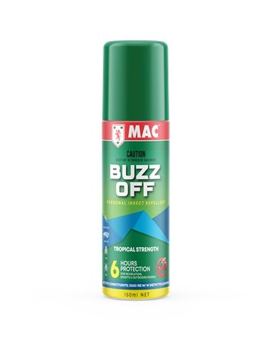Mac Buzz Off Insect Repellent 150ml
