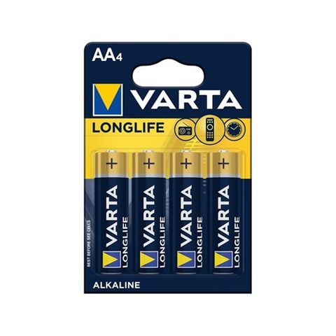 Alkaline Battery AA 4 pk