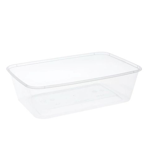 Rectangle Containers 650ml 50 Per Slv