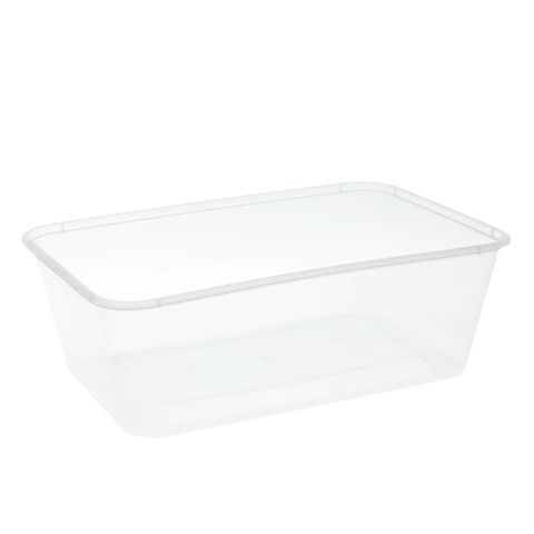 Rectangle Food Containers 750ml 50 Per Slv