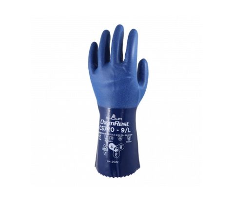 GLOVE SHOWA 720 NBR/CHEMICAL GLOVE