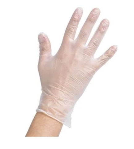 Clear Vinyl Glove Pow/Free #XL