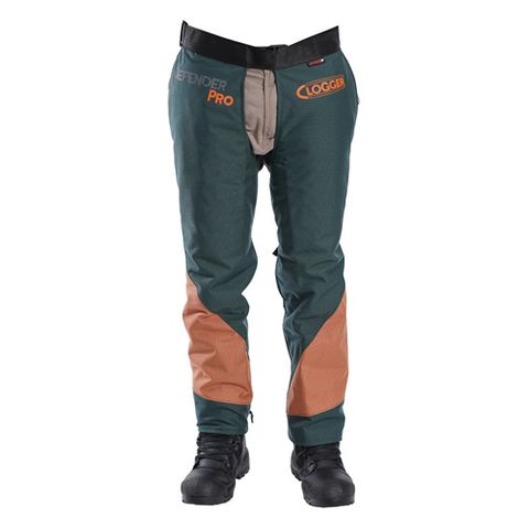 Defender Pro Chainsaw Chaps Clipped #M