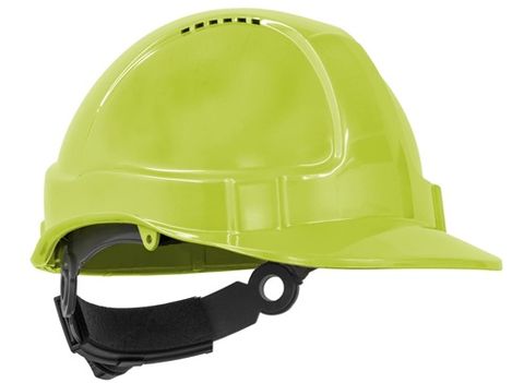 Safety Hard Hat Fluoro Yellow