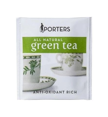 Porters Green Tea Bags 200 Per Ctn