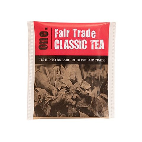 One Fair Trade Wrapped Tea Bags 500 Per Ctn