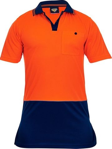 CAUTION DAY POLO ORANGE