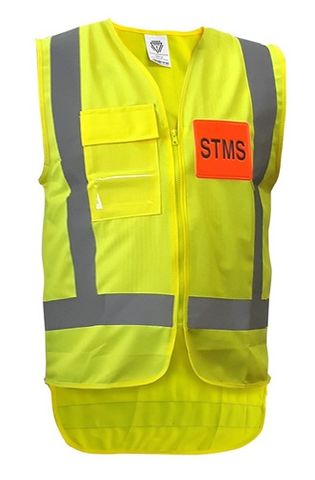 STMS YELLOW SAFETY VEST