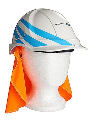 Fire Retardent Neck Guard Orange