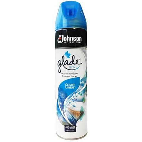 Glade Linen Air Freshener 400G