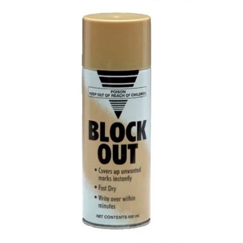 Blockout Brown Paint