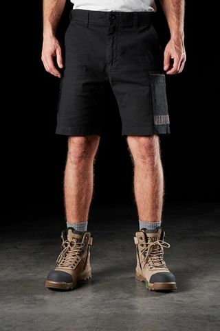 WS-3 STRETCH WORK SHORTS BLACK