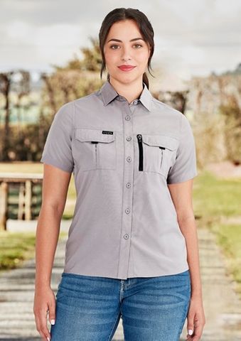 Womens Outdoor SS Shirt Stone #