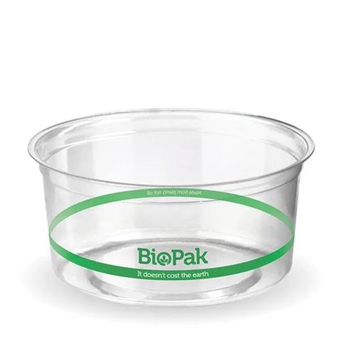 Clear Bio Bowls 360ml 50 Per Slv