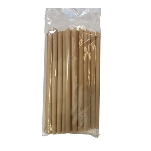 Sugarcane Straw 250mmx12mm Angle 50 Per Pkt