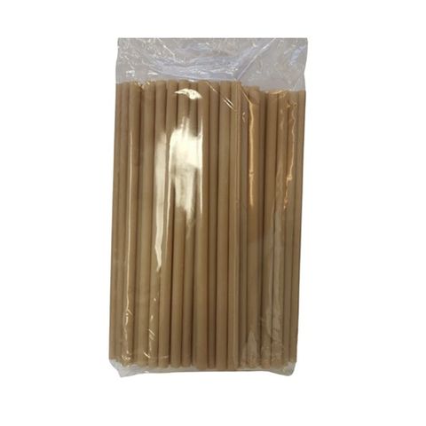 Sugarcane Straw Unwrapped 210X8mm 100 Per Pkt
