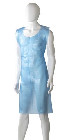 Disposable Apron 125cm 30Mu Blue50 Per Slv