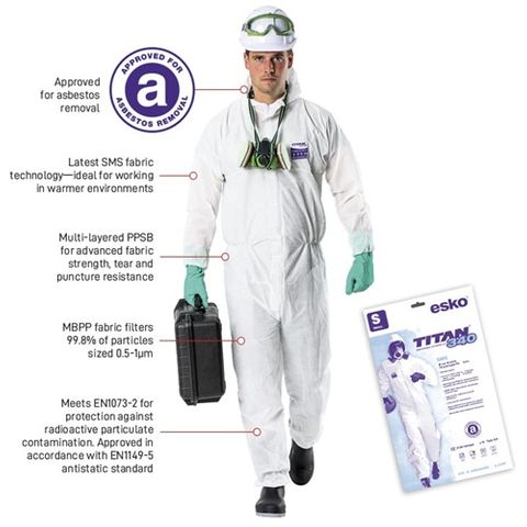 DISPOSABLE POLYPROPYLENE COVERALL