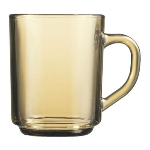 Arcoroc Smoked Glass Mug 250ml
