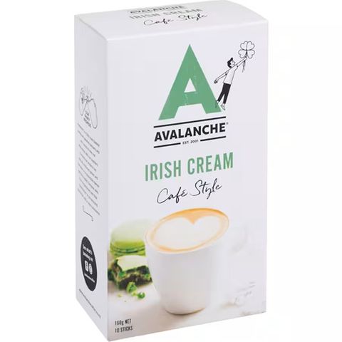 Avalanche Irish Cream 10 Per Pkt