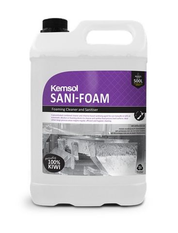 Sani-Foam Foaming Cleaner Sanitiser 5L
