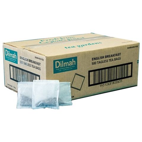 Dilmah Eng Breakfast Env T/Bag 500 Per Carton