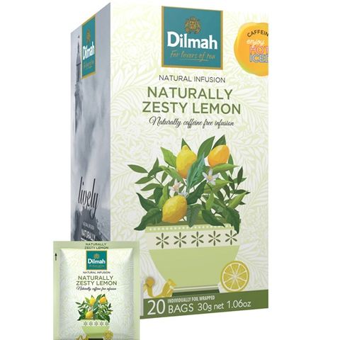 Fruit Zesty Lemon T/Bags 20 Per Pkt