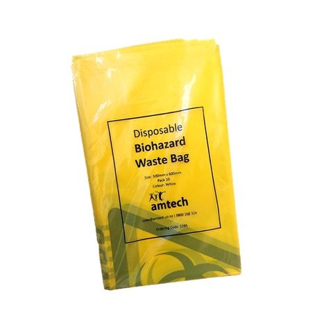 Bio Hazard Bags 10 Per Pkt