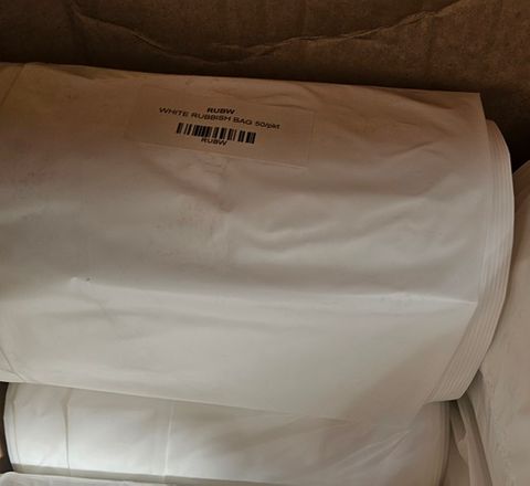 White Rubbish Bag 50 Per Pkt