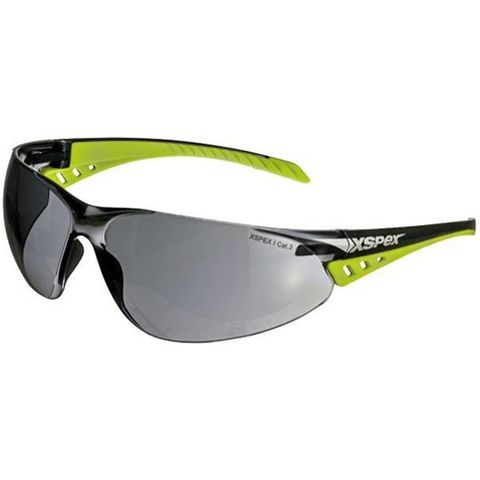 XSPEX Safety Glasses Smoke