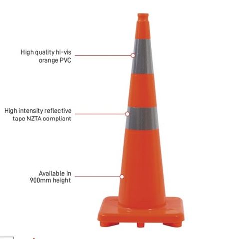 Cone 900mm Slimline 4.5kg