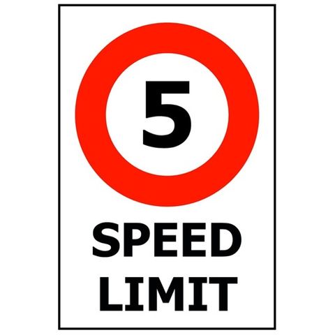 Speed Limit 300 X 450 ACM 5K