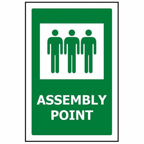 Sign Assembly Point 300X450mm