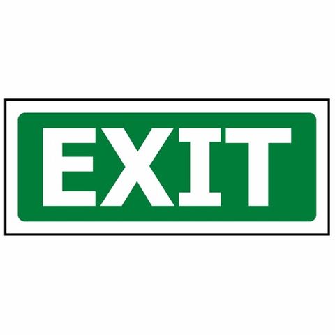 Exit Adhesive