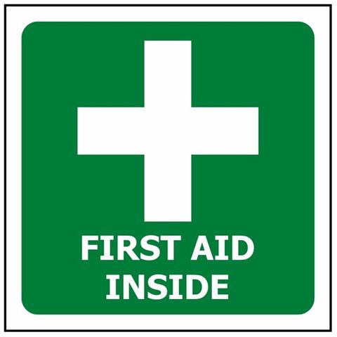 Sign- First-Aid S/A Label