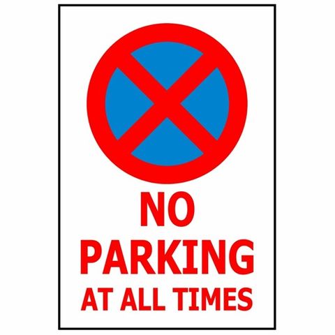 No Parking At All Times