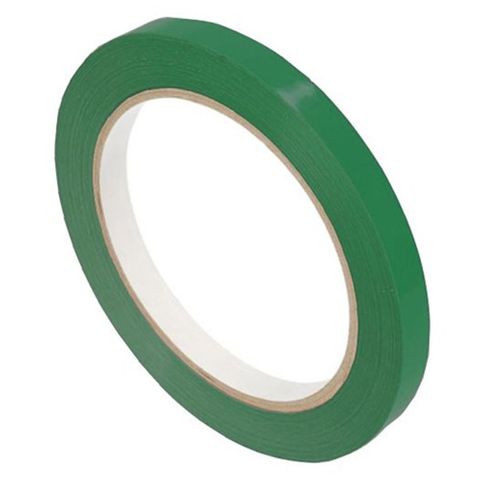 9mm Bag Neck Tape Green