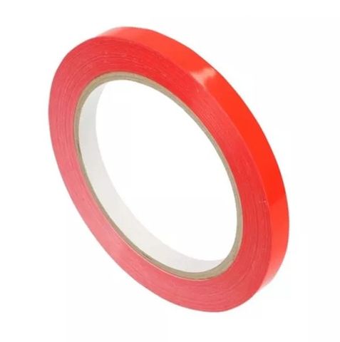 9mm Bag Neck Tape Red