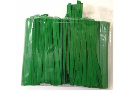 Twist Ties-Paper Green 100mm 2000 Per Pkt