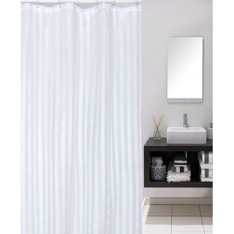 Goodline Shower Curtain 1.2 X 1.8  White