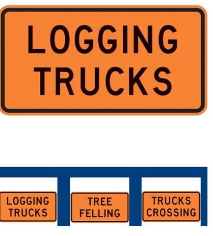 Forestry Sign - 2 Line