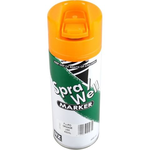 Upside Down Paint Fluoro Orange