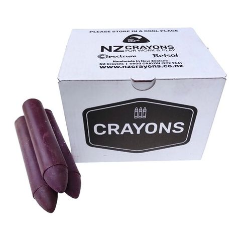 Giant Hard Crayon Purple