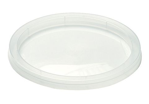 Chefs Cont Plastic Round Lid (CP) 50 Per Slv