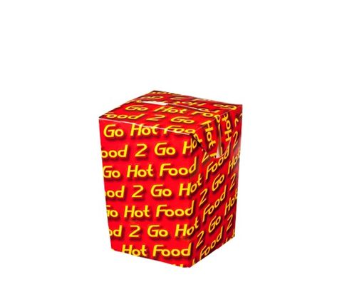 Hot Food To Go Small Chip Box 50 Per Slv