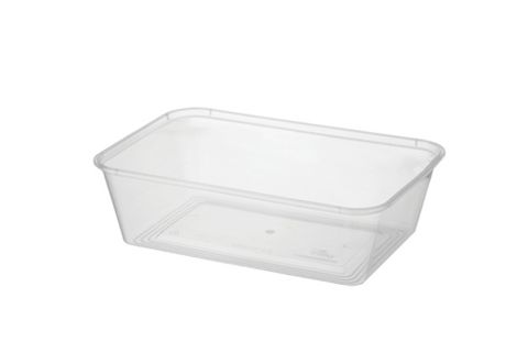 Microready Rectangular Cont 650ml 50 Per Slv