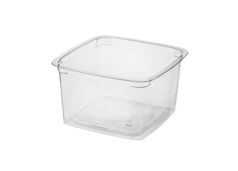 Container Square Tub 300ml 25 Per Slv
