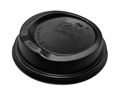 Combo Hot Cup Lid Black 100 Units Per Slv